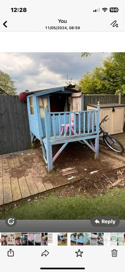 Photo of free tree house (Loscoe Grange DE75) #1