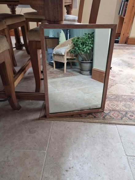 Photo of free Old oak Mirror (Abingdon OX14) #1