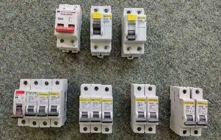 Photo of free RCCBs, main switch and MCBs (Longbarn WA2) #1