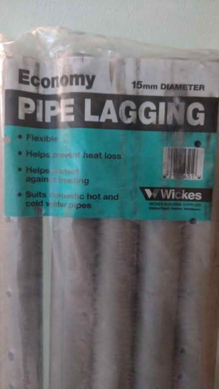 Photo of free Pipe Lagging 15mm diameter (Havant PO9) #2