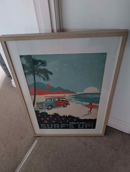 Photo of free Ikea picture frame and picture within (Tadworth KT20) #1