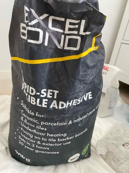 Photo of free Tile adhesive (Woodford Green) #1