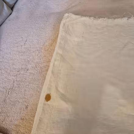 Photo of free Piece of linen fabric (Juniper Green, EH14) #3
