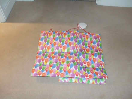 Photo of free 2 Large Gift Bags (Five Ways B15) #1