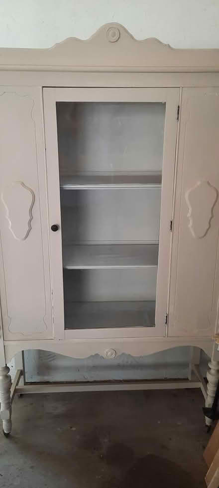 Photo of free Painted China cabinet (Groton MA) #1