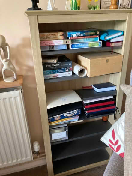 Photo of free Free-standing Book Case with seven shelves (St James, South Elmham IP19) #1