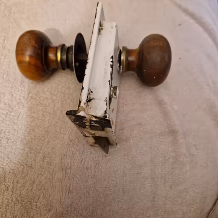 Photo of free Vintage lock and handles (Juniper Green, EH14) #1