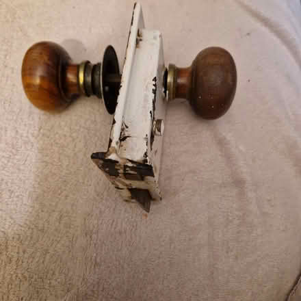 Photo of free Vintage lock and handles (Juniper Green, EH14) #1