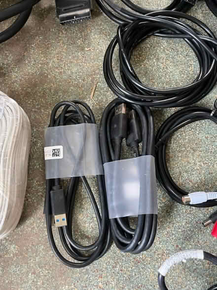 Photo of free Various cables USB HDMI Laptop etc (Aston on Trent) #2