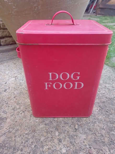 Photo of free Metal Dog food container (Rose Hill OX4) #1