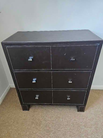 Photo of free 3 Drawer Chest of Drawers (Debenham IP14) #1