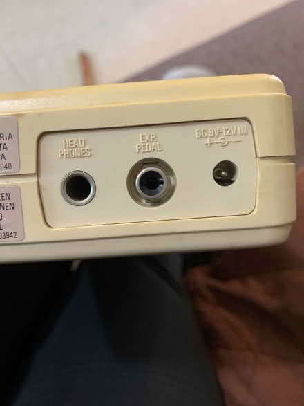 Photo of free Yamaha portasound 1 needs cord (Emeryville) #3