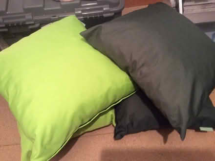 Photo of free Outdoor cushions (Barnet, Stirling Corner WD6) #1