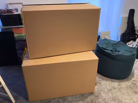 Photo of free Extra large cardboard boxes (Muirhouse EH4) #1
