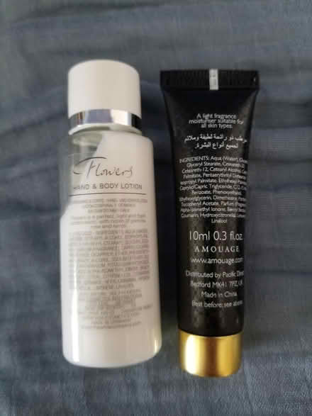 Photo of free Travel size moisturisers (Gloucester) #4