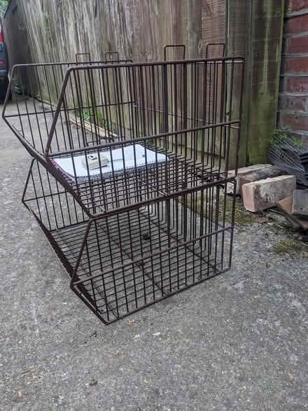 Photo of free Stacking Sturdy Storage Baskets (Oakdale, Poole BH15) #2