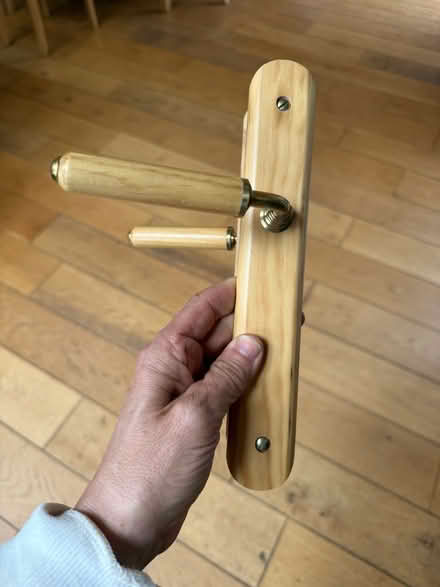 Photo of free 4x Wooden internal door handles (Cumnor OX2) #3
