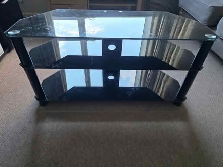 Photo of free Glass TV stand (Fulwood, S10) #1