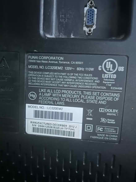 Photo of free 32” tv (ENY brooklyn) #2
