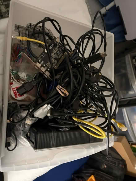 Photo of free Computer expansion cards and cables (Stockethill Crezcent AB16) #1