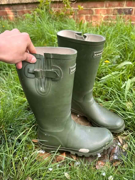 Photo of free Wellingtons for scarecrow/planter (Shoreham BN43) #1