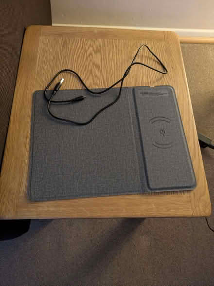 Photo of free Mouse mat with wireless charger (Irthlingborough NN9) #1