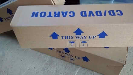 Photo of free Boxes for CD or DVD storage (Tapton S41) #1