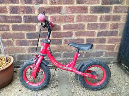 Photo of free Balance bike with brake (10") (Frimley Green (GU16)) #1