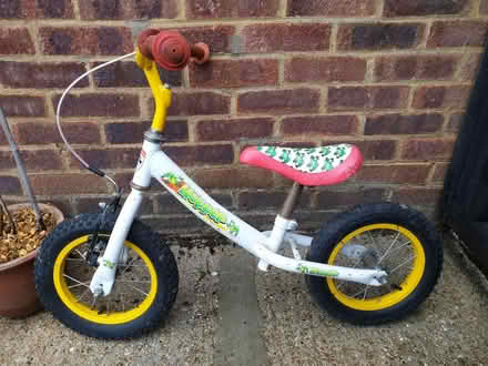 Photo of free Balance bike with brake (12.5") (Frimley Green (GU16)) #1