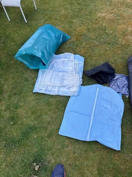 Photo of free Bag full of clothes covers/ suit protectors. About 20 (Warden Hill GL51) #2
