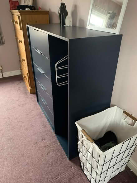 Photo of free IKEA Nordmela Drawers & Rail - Blue (BS5) #3