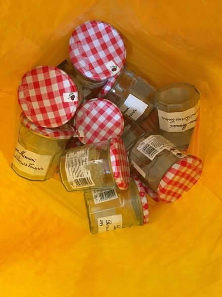 Photo of free Bag of 12 bonne maman jam jars (New Marston OX3) #1