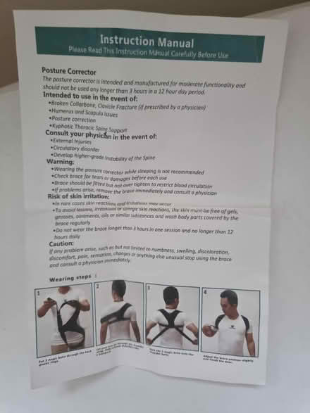 Photo of free Posture Corrector (stroud green N4) #2