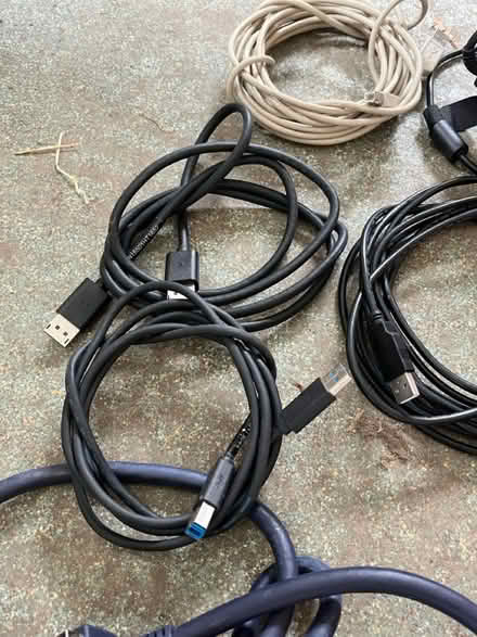 Photo of free Various cables USB HDMI Laptop etc (Aston on Trent) #3