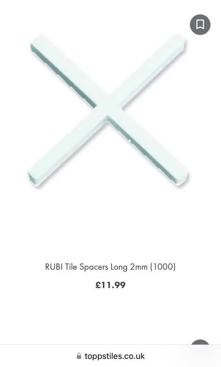 Photo of free Tile Spacers 2mm long (Woodford Green) #1