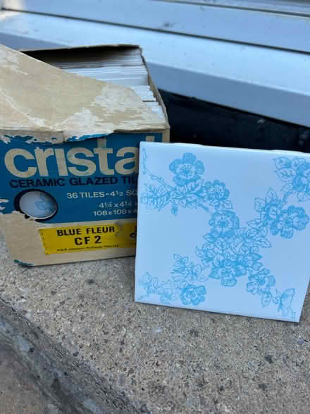 Photo of free Box of 30 tiles (Bramhall SK7) #2