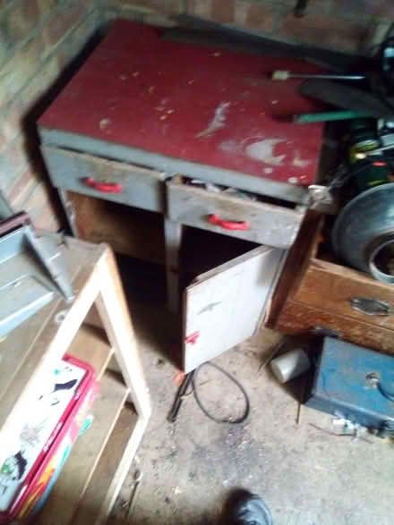 Photo of free Cabinet with 2 draws needs love (Hoddesdon EN11) #2