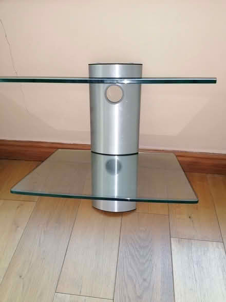 Photo of free Wall mounted hi-fi or TV shelves. (Hartwood Green PR7) #1