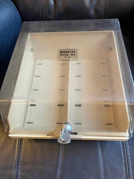 Photo of free Floppy disk box (Sidcup/New Eltham) #1
