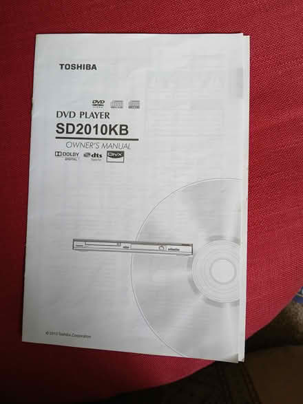 Photo of free Toshiba DVD player (Great Baddow) #2