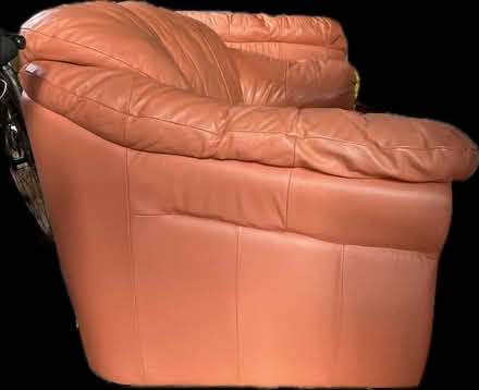 Photo of free 3 seater leather sofa (LE12) #1