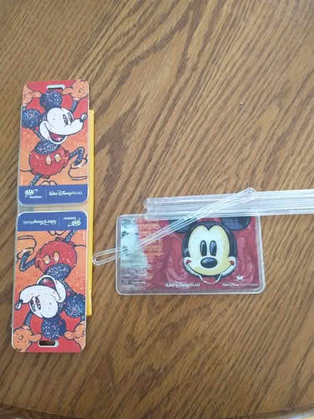Photo of free Mickey Mouse Luggage Tags (Groton Center) #1