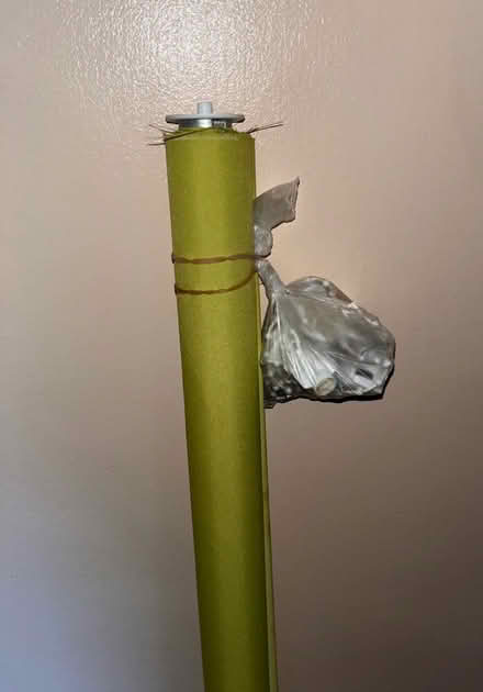 Photo of free Manual Lime Green Blackout Roller Blind 1.17m wide (New Malden KT3) #2