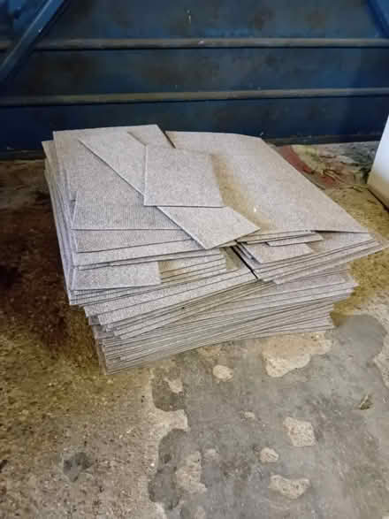 Photo of free Carpet tiles (Harrold. MK43) #1