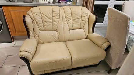 Photo of free Leather sofa (SE4) #3