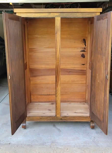 Photo of free Wardrobe furniture, warped doors (Des Peres, a mile west of 270) #2