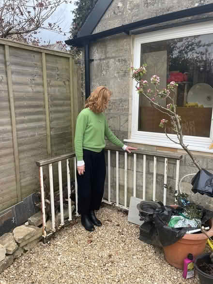 Photo of free Solid Corner Handrail (Combe Down) #2