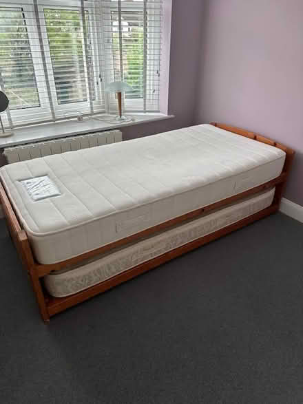 Photo of free Stacking beds with mattresses (North Kingston KT2) #1