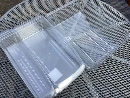 Photo of free 5 Clear Plastic Fridge organiser trays (Mappleborough Green B80) #3