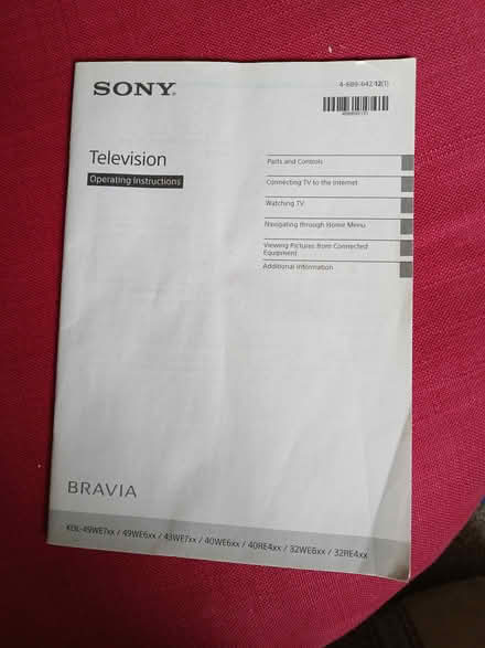 Photo of free Sony Bravia TV (Great Baddow) #2